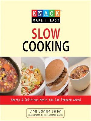 cover image of Knack Slow Cooking
